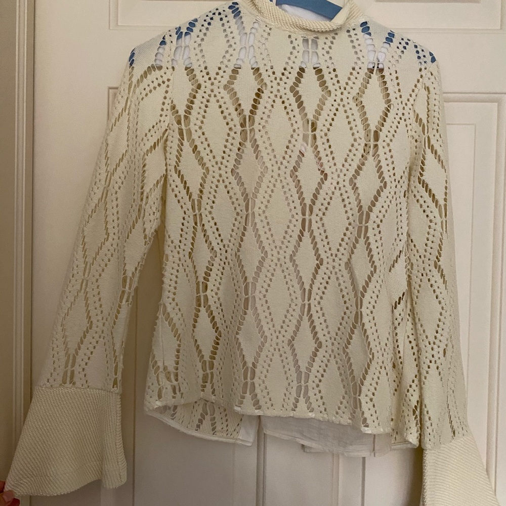 See by Chloe cream top